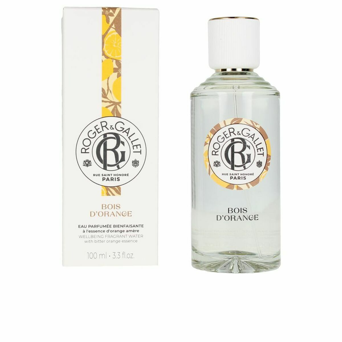 Roger & Gallet Bois D'Orange Wellbeing Fragrant Water Natural Spray   100 ml