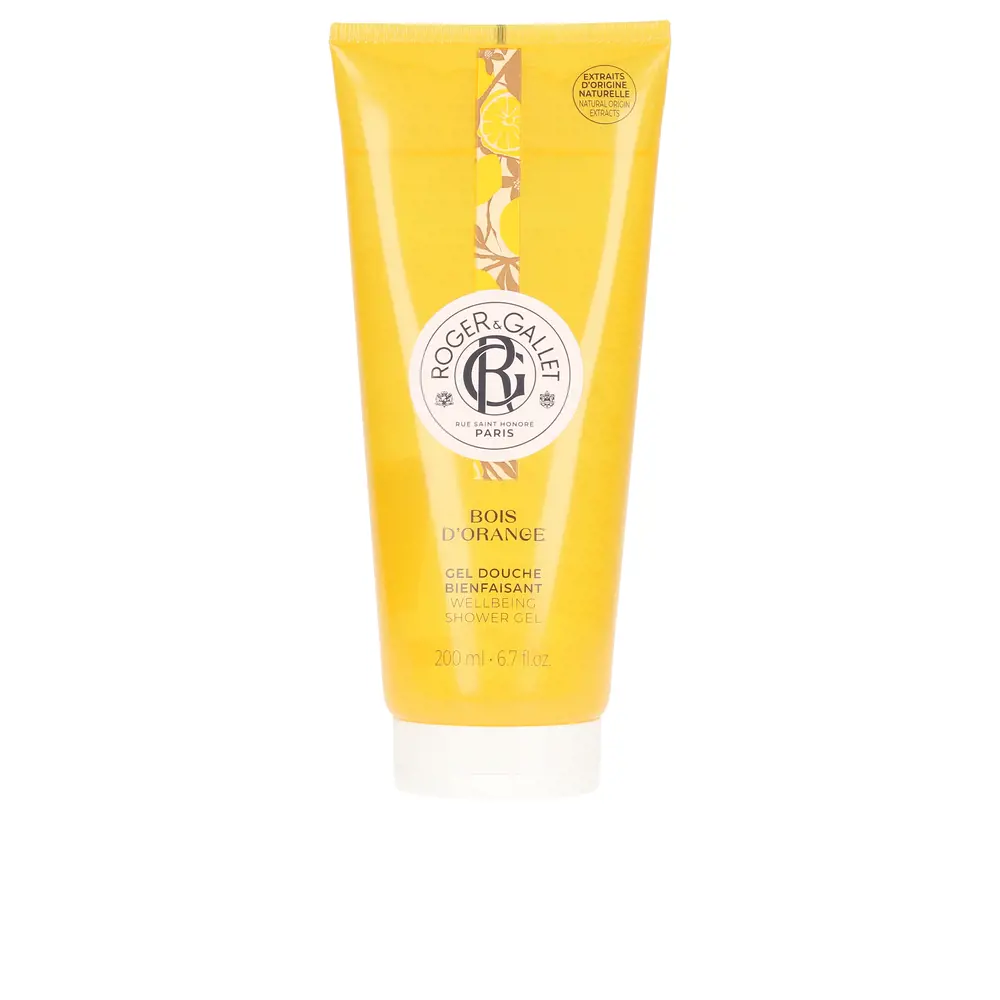 ROGER & GALLET BOIS D'ORANGE gel douche fraîcheur tonifiant 200 ml