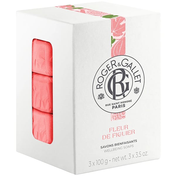 Roger & Gallet Fleur De Figuier GiftsetSoap Bar - 3x100gr  set x 300 gr