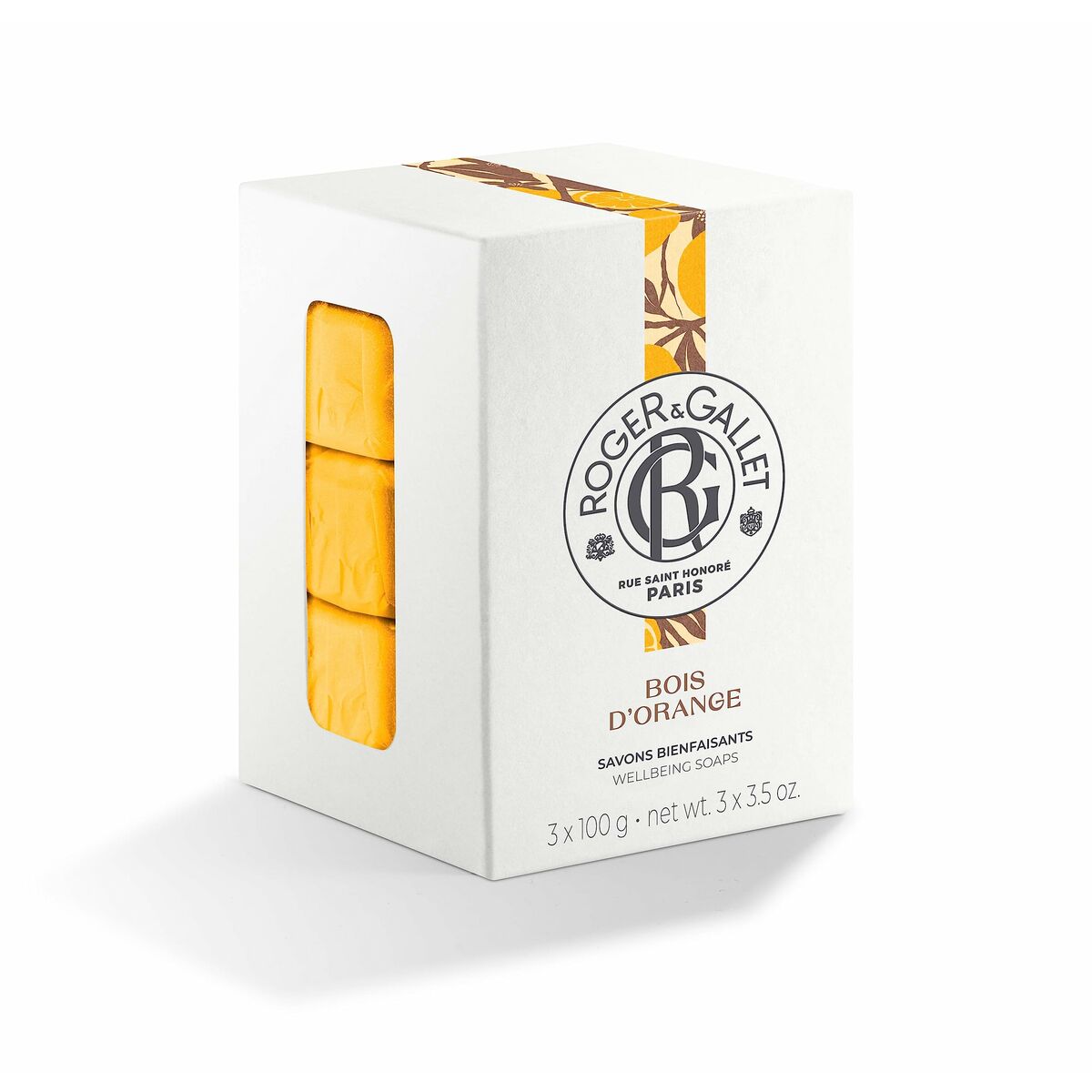 Roger & Gallet Bois D'Orange Soap Bar Set 3x100gr  set x 300 gr