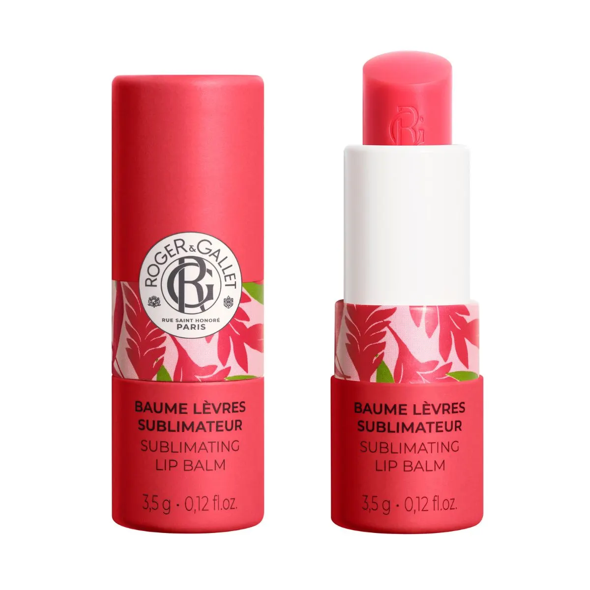 ROGER & GALLET GINGEMBRE ROUGE sublimating lip balm 3.5 gr