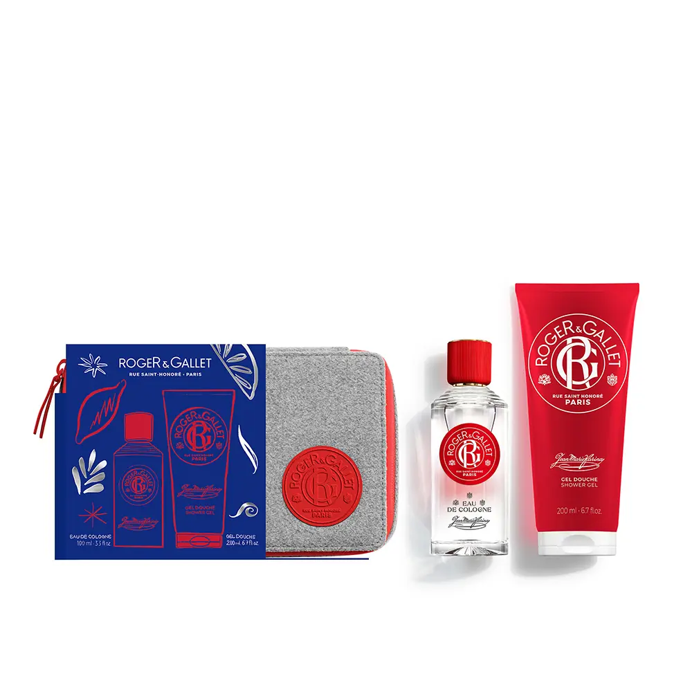 ROGER & GALLET JEAN MARIE FARINA CASE 2 pcs