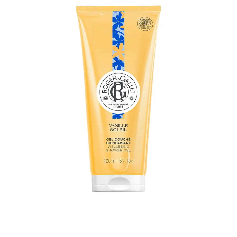 ROGER & GALLET VANILLE SOLEIL shower gel 200 ml