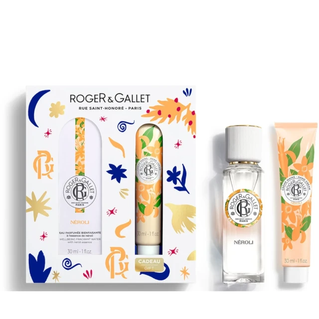 ROGER & GALLET NÉROLI SCENTED WATER WELL-BEING SET OF 2 Perfumed water 30 ml + Hand cream 30 ml
