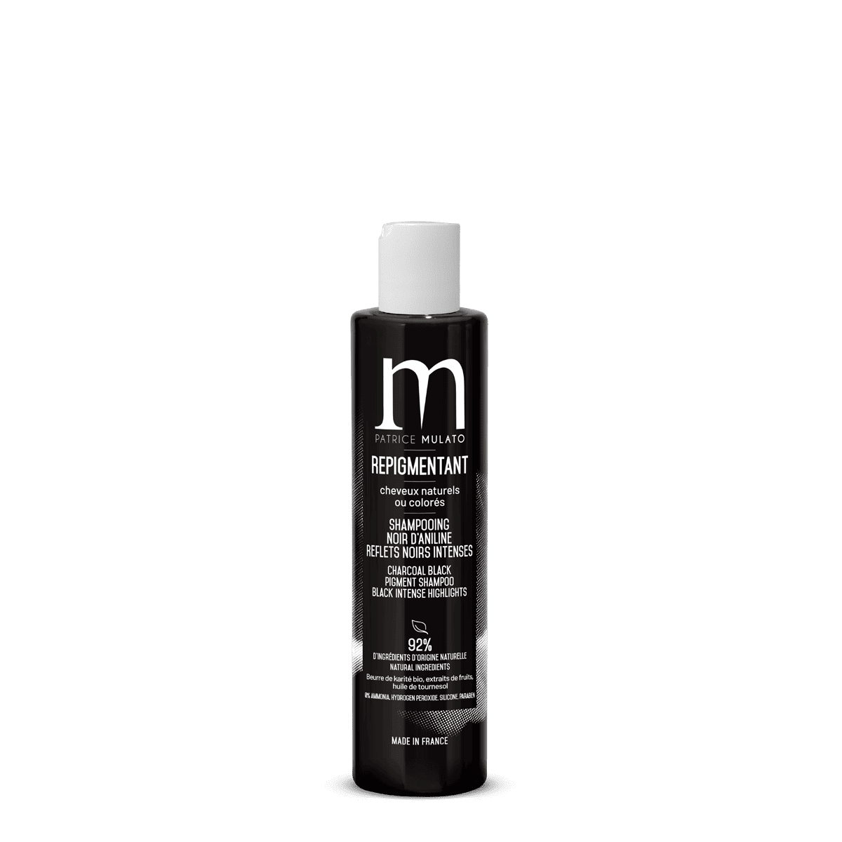 P. Mulato Charcoal Black Pigment Shampoo   200 ml