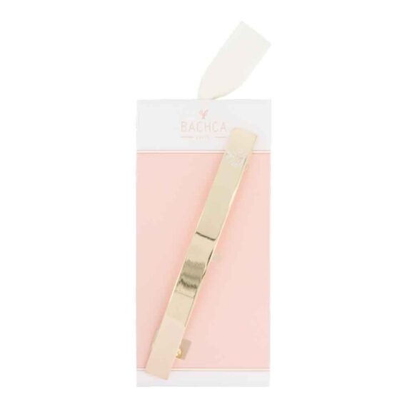 Bachca Paris Ariane Metal Hair Clip Gold   1 piece