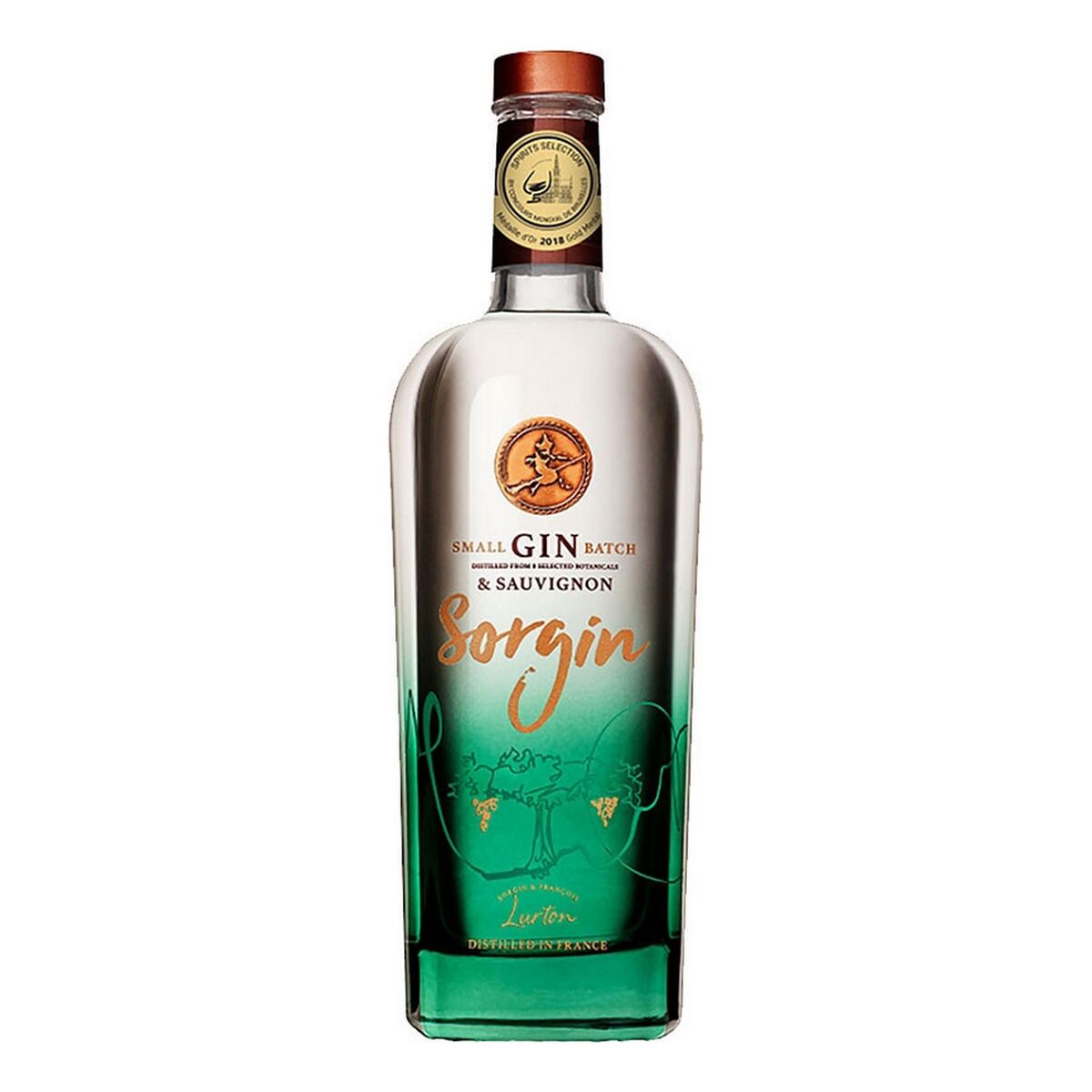 Gin Alambic Sorgin Le Gin de Francois Lurton France 70 cl