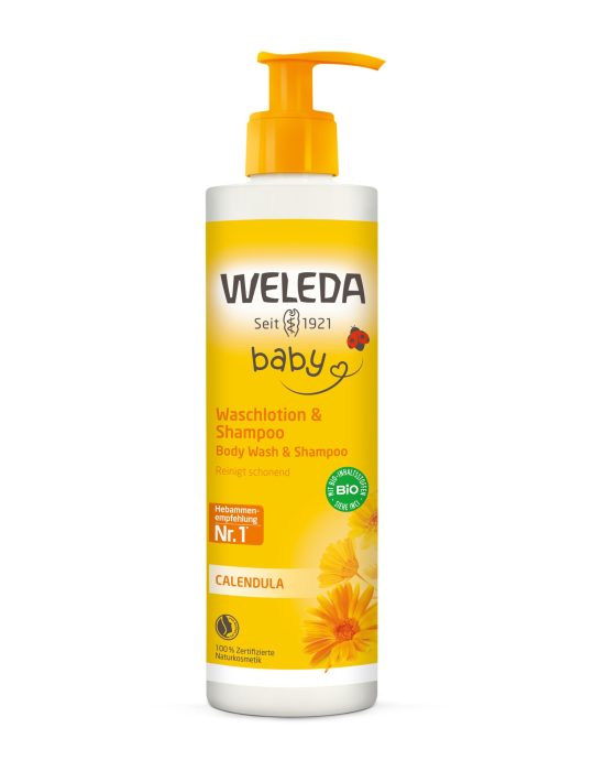 Weleda Calendula Shampoo & Douchecreme   400 ml