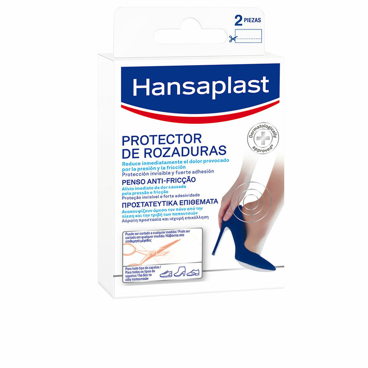HANSAPLAST HP FOOT EXPERT rubbing dressings 2 u