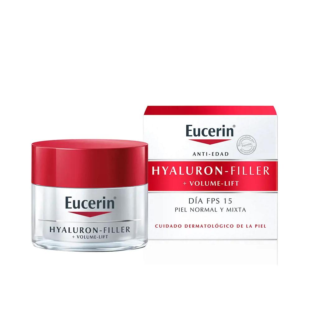 Eucerin Hyaluron Filler + Volume-Lift Ενυδατική & Αντιγηραντική Κρέμα Προσώπου Ημέρας με SPF15 με Υαλουρονικό Οξύ 50ml