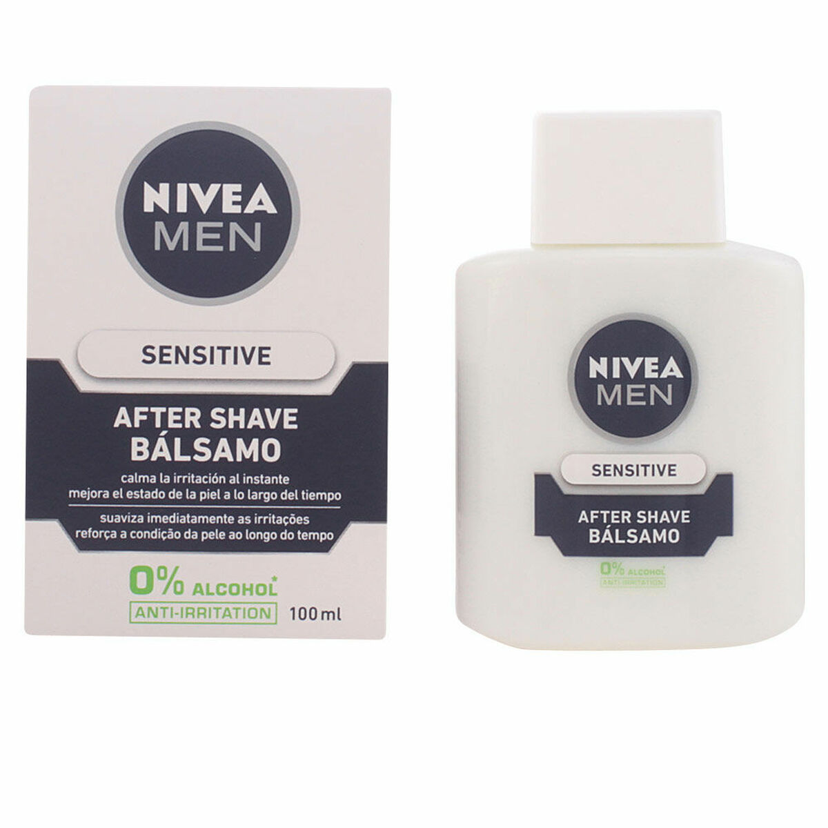 NIVEA MEN SENSITIVE after shave balm 0% alcohol 100 ml