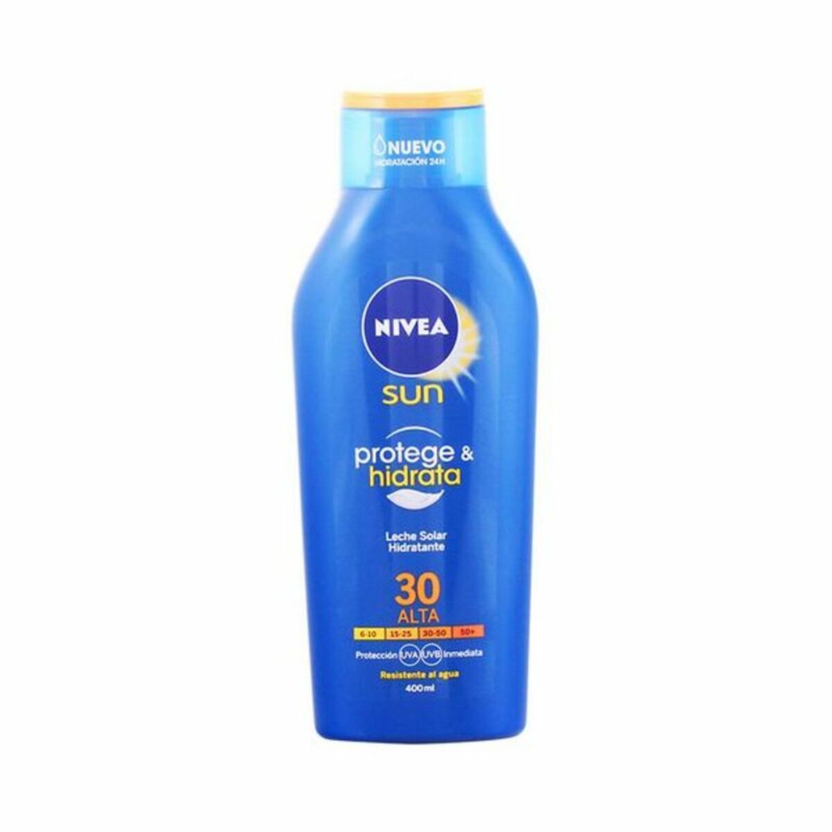 Nivea Protect & Moisture Αδιάβροχη Αντηλιακή Λοσιόν για το Σώμα SPF30 400ml