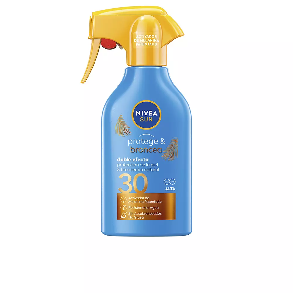 Nivea Protect & Bronze Αδιάβροχη Αντηλιακή Λοσιόν για το Σώμα SPF30 σε Spray 270ml