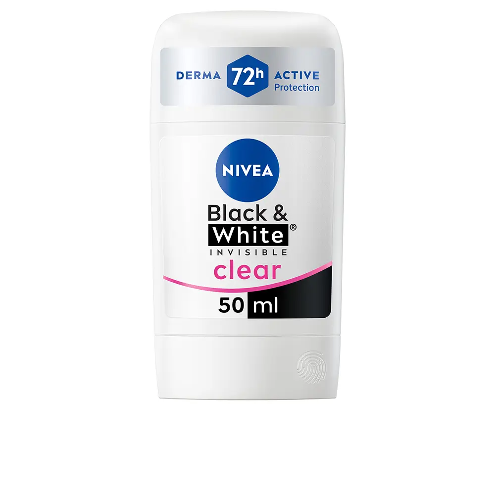 NIVEA BLACK & WHITE INVISIBLE desodorante stick 50 ml