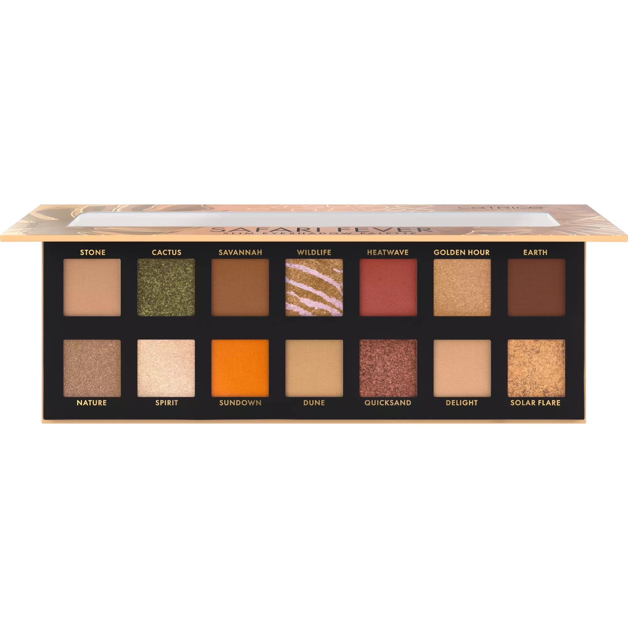 CATRICE SAFARI FEVER eyeshadow palette #010-Wild 10.6 gr