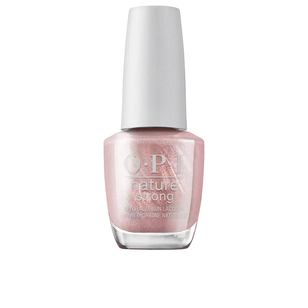 OPI NATURE STRONG nail lacquer #Intentions are Rose Gold