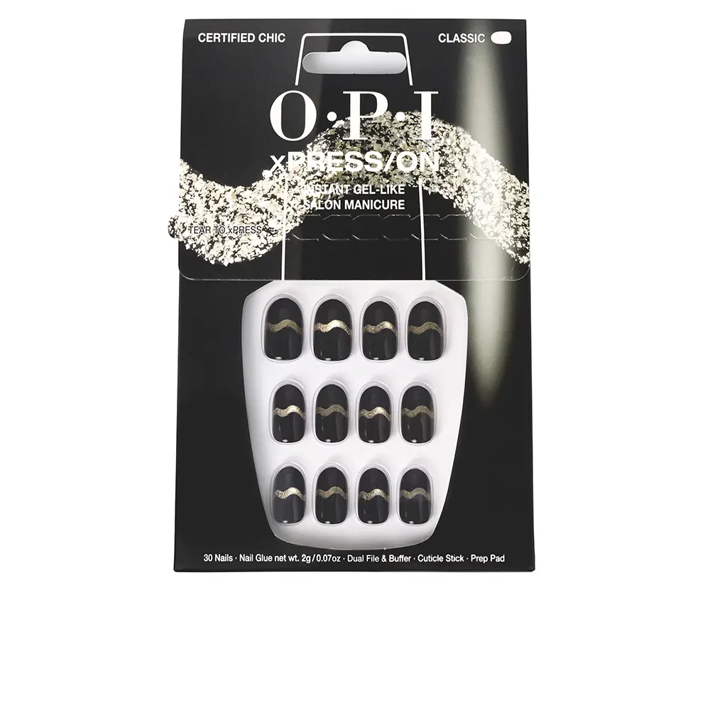 OPI OPI xPRESS/ON Artificial Nails, nail polish tone #Certified Chic 30 u
