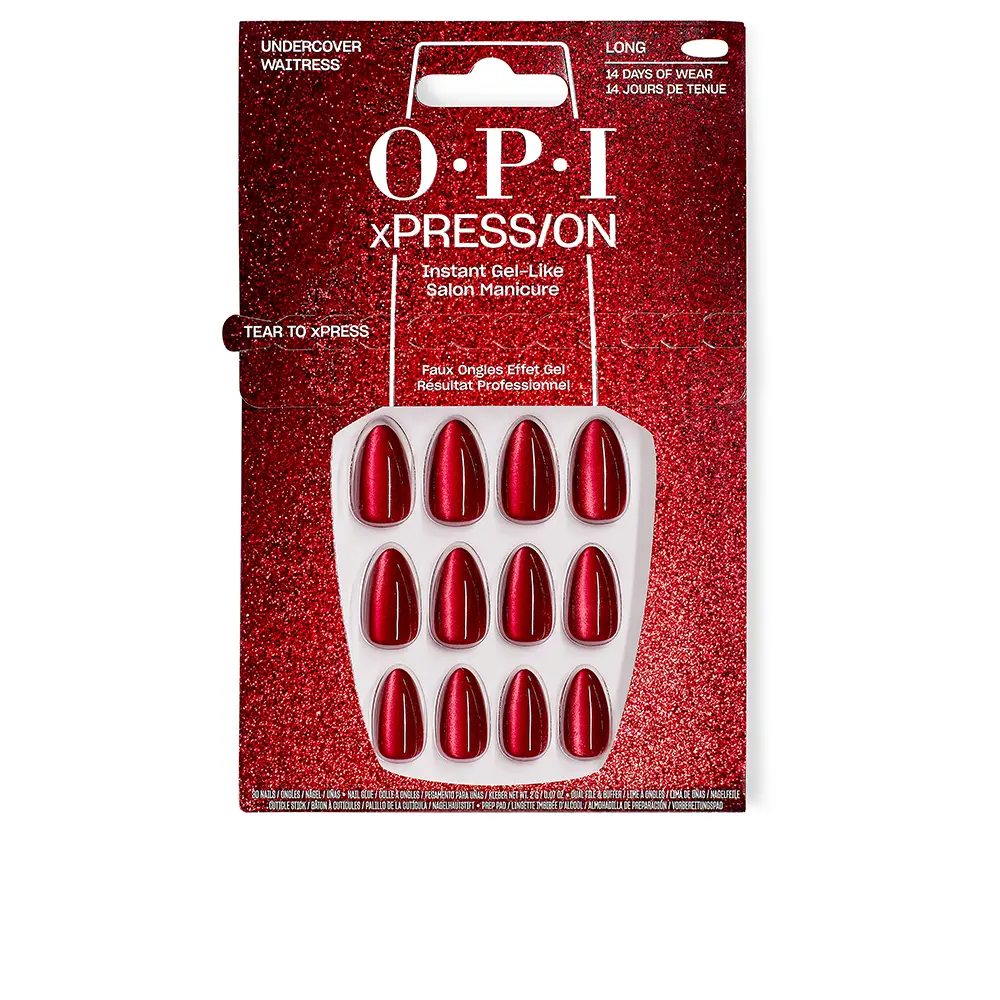 OPI OPI xPRESS/ON - What's Your Mannitude Collection - Artificial Nails #Undercover Waitress 30 u