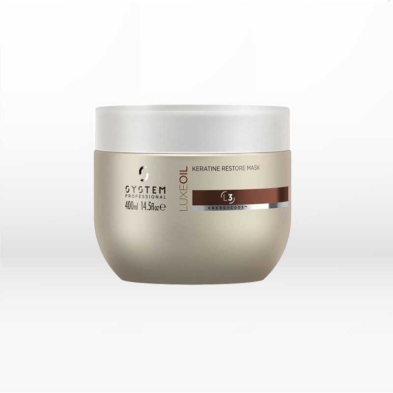 Wella System P. - Lipid Code - Luxe Oil Mask L3 Keratin Restore   400 ml