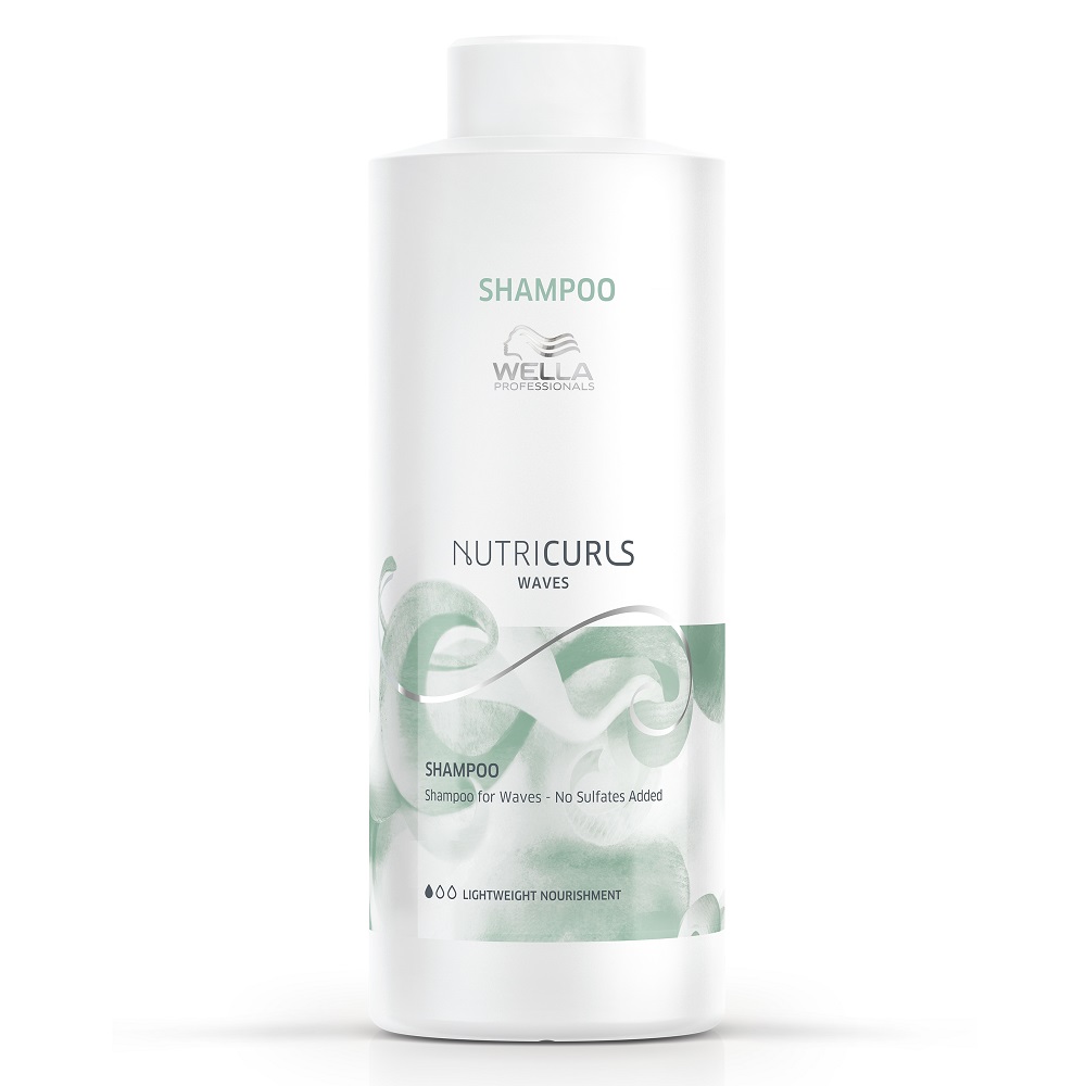 WELLA NUTRICURLS shampoo waves 1000 ml