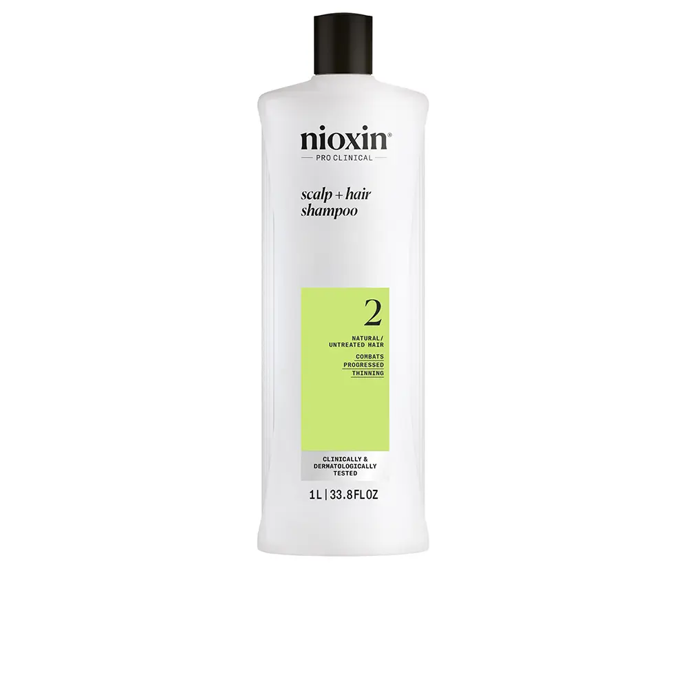 NIOXIN SYSTEM 2 - Shampoo - Natural Hair with Advanced Weakening 1000 ml