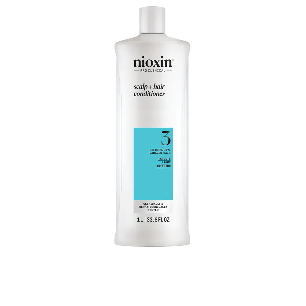 NIOXIN SYSTEM 3 - Conditioner - Dyed and Damaged Hair with Mild Weakening 1000 ml