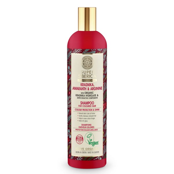 Nature Siberica Super Colour Shampoo For Coloured Hair   400 ml