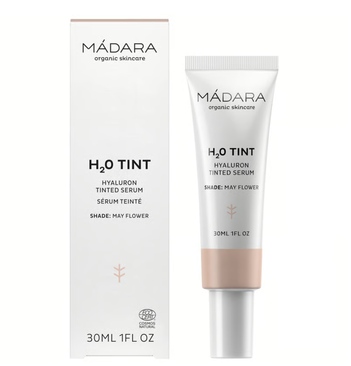 Madara H2O Tint Tinted Hyaluronic Serum #1 May Flower   30 ml