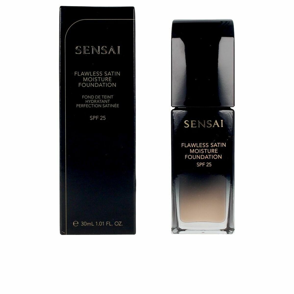 Sensai Flawless Satin Foundation SPF25 FS202 Ochre Beige   30 ml
