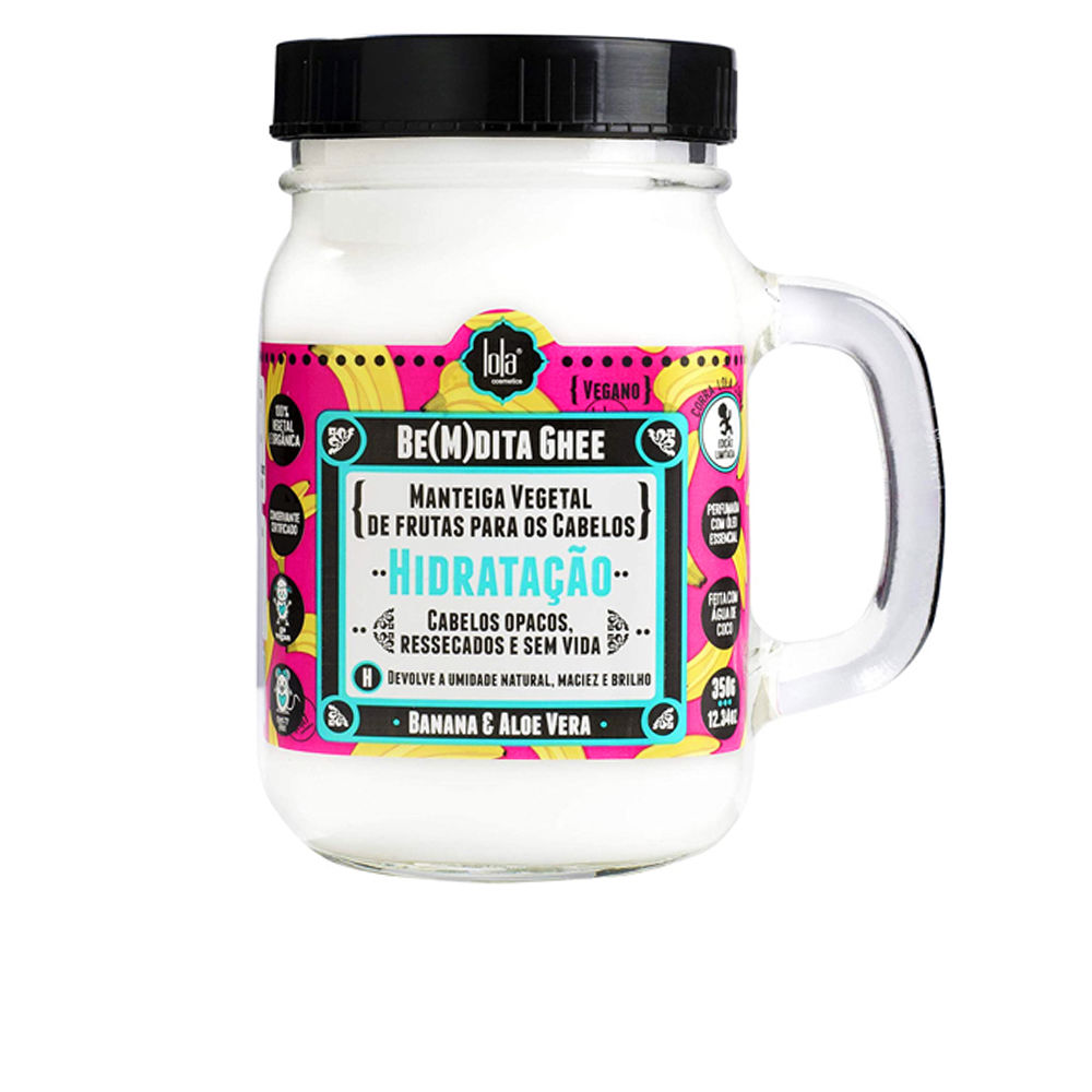 LOLA COSMETICS BE(M)DITA GHEE Moisturizing Mask Banana and Aloe Vera 350 gr
