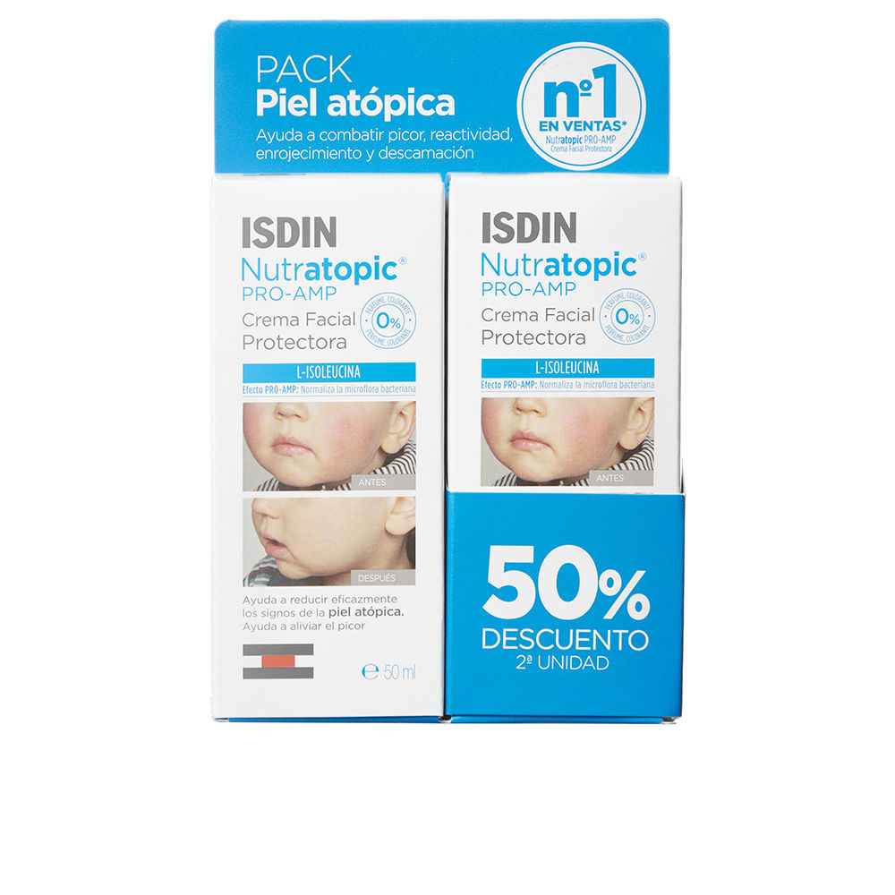 ISDIN NUTRATOPIC PRO-AMP face cream duo 2 x 50 ml