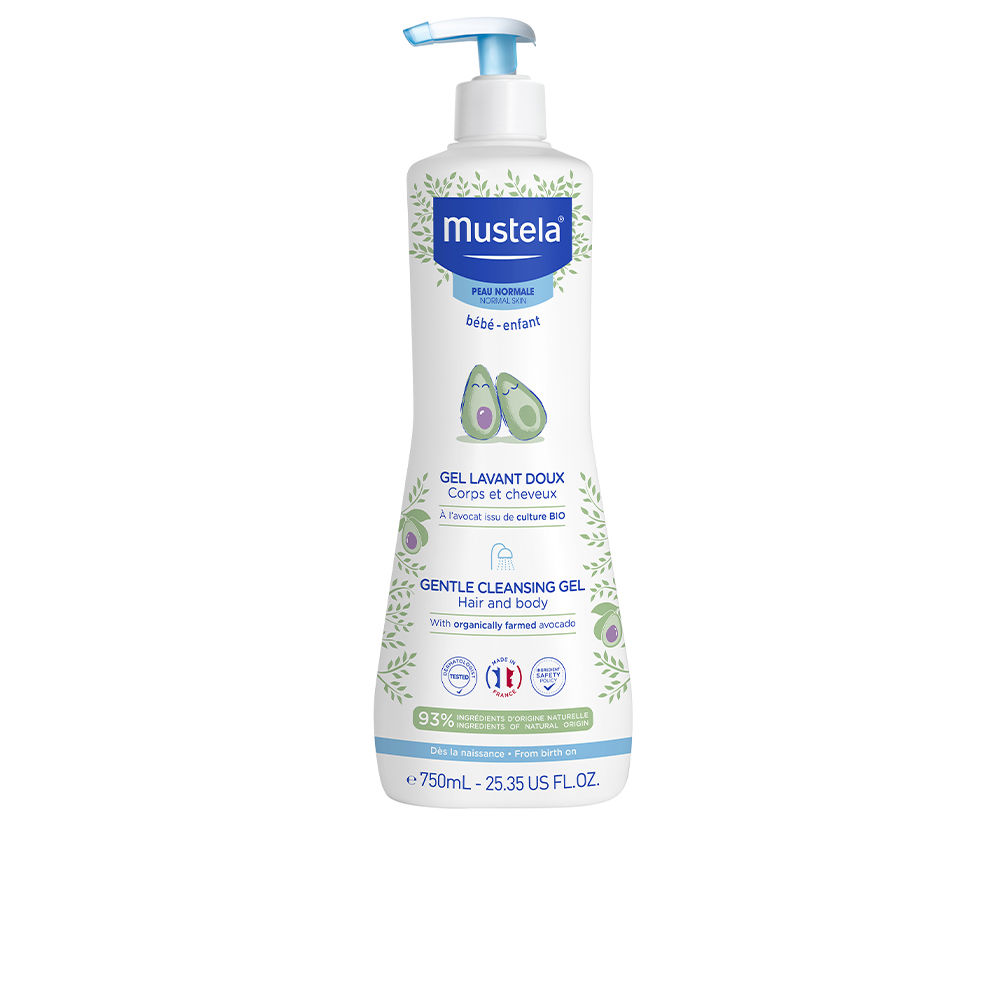 MUSTELA Gel Gentle Baby Cleanser 750ml