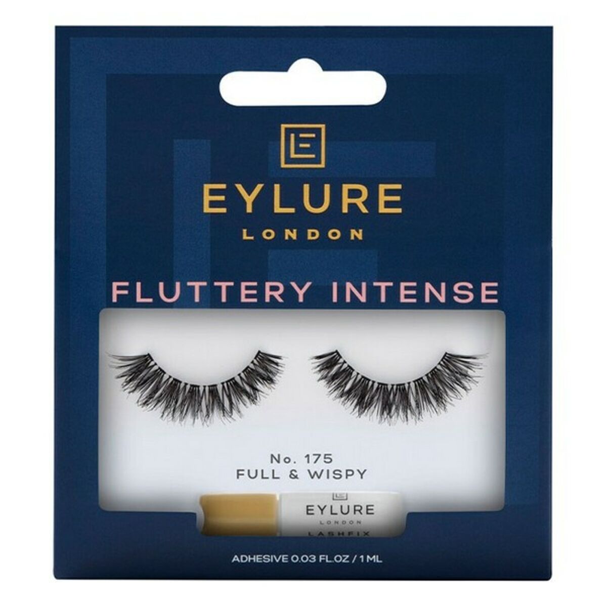 Eylure Fluttery Intense Ψεύτικες Βλεφαρίδες 175 σε Μαύρο χρώμα Full & Wispy