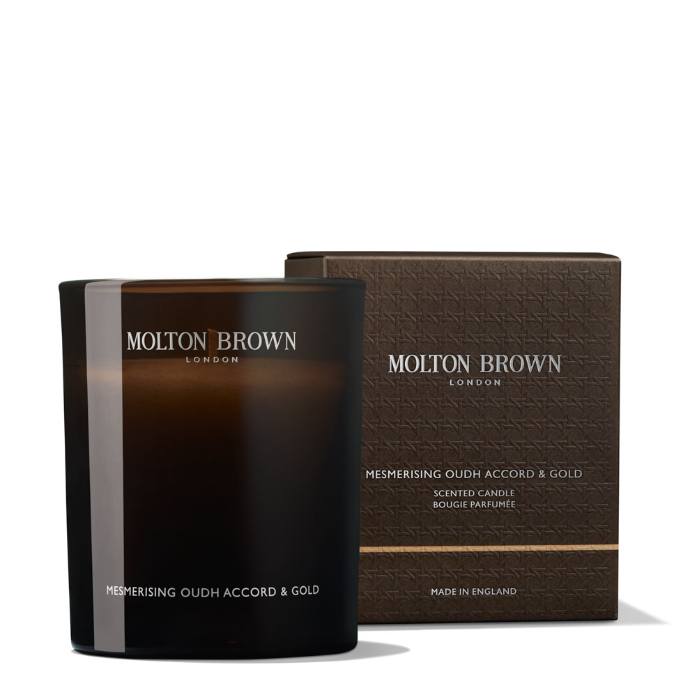M.Brown  Mesmerising Oudh Accord & Gold Candle    190 gr