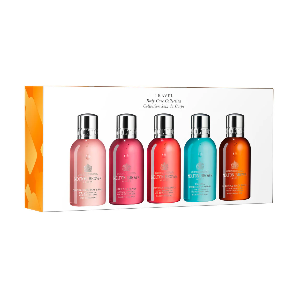 M.Brown Travel Body Care Set 5 x 100 ml   set x 500 ml
