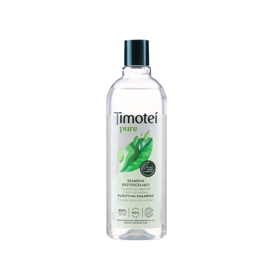 TIMOTEI TIMOTEI purifying and detoxifying shampoo with green tea extract for oily hair 300 ml