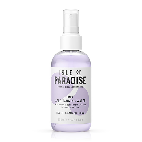 Isle of Paradise Self-Tanning Water Dark   200 ml