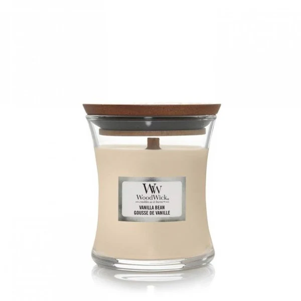 Woodwick Vanilla Bean Mini Hourglass Candle   0