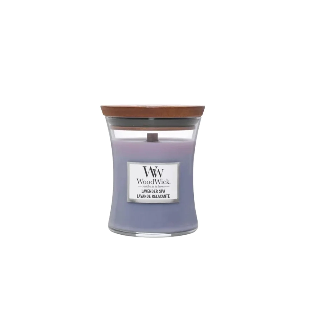 Woodwick Lavender Spa Medium Hourglass Candle  @ 1 piece x 0