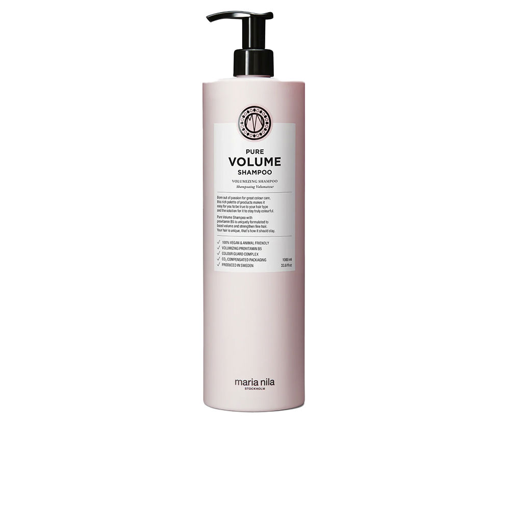 Maria Nila Pure Volume Shampoo Sulphate & Paraben Free   1000 ml