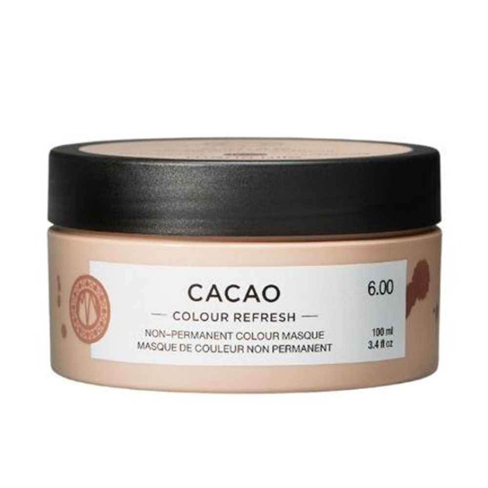 Maria Nila Colour Refresh Non-Permanent Colour Mask - #6.00 Cacao   100 ml