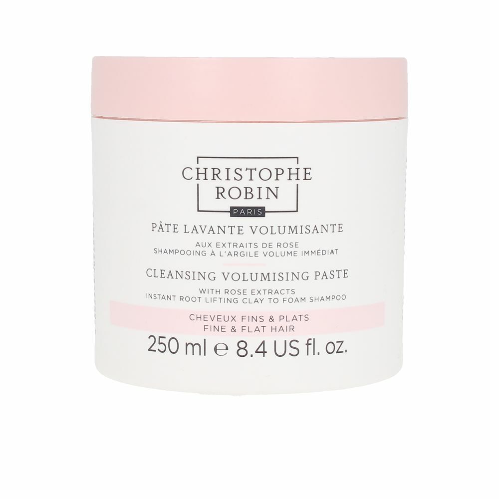 CHRISTOPHE ROBIN CLEANSING VOLUMIZING paste with pure rassoul clay&rose extra