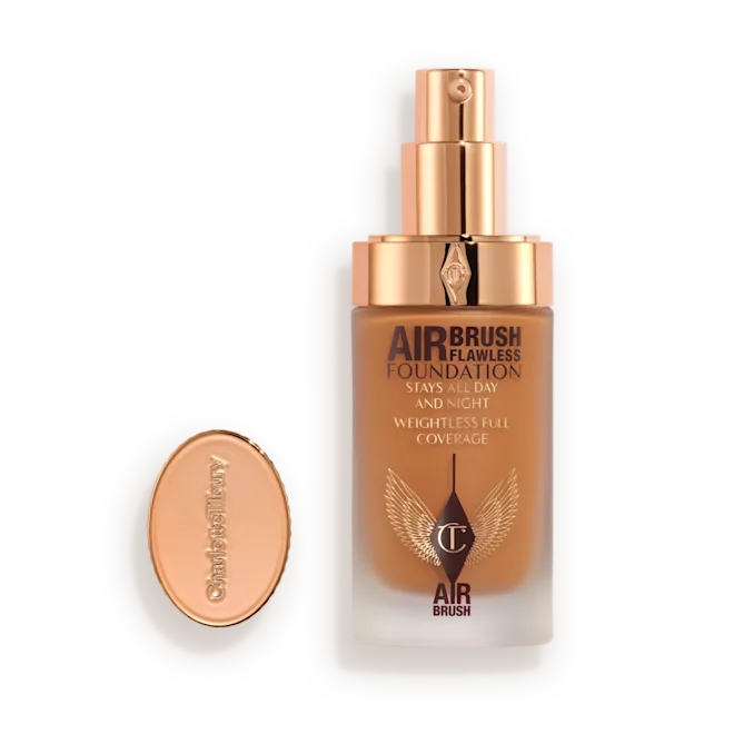 5056446655019.webp Charlotte Tilbury Airbrush Flawless Stays All Day Foundation #12 Warm 30 ml - Image 1