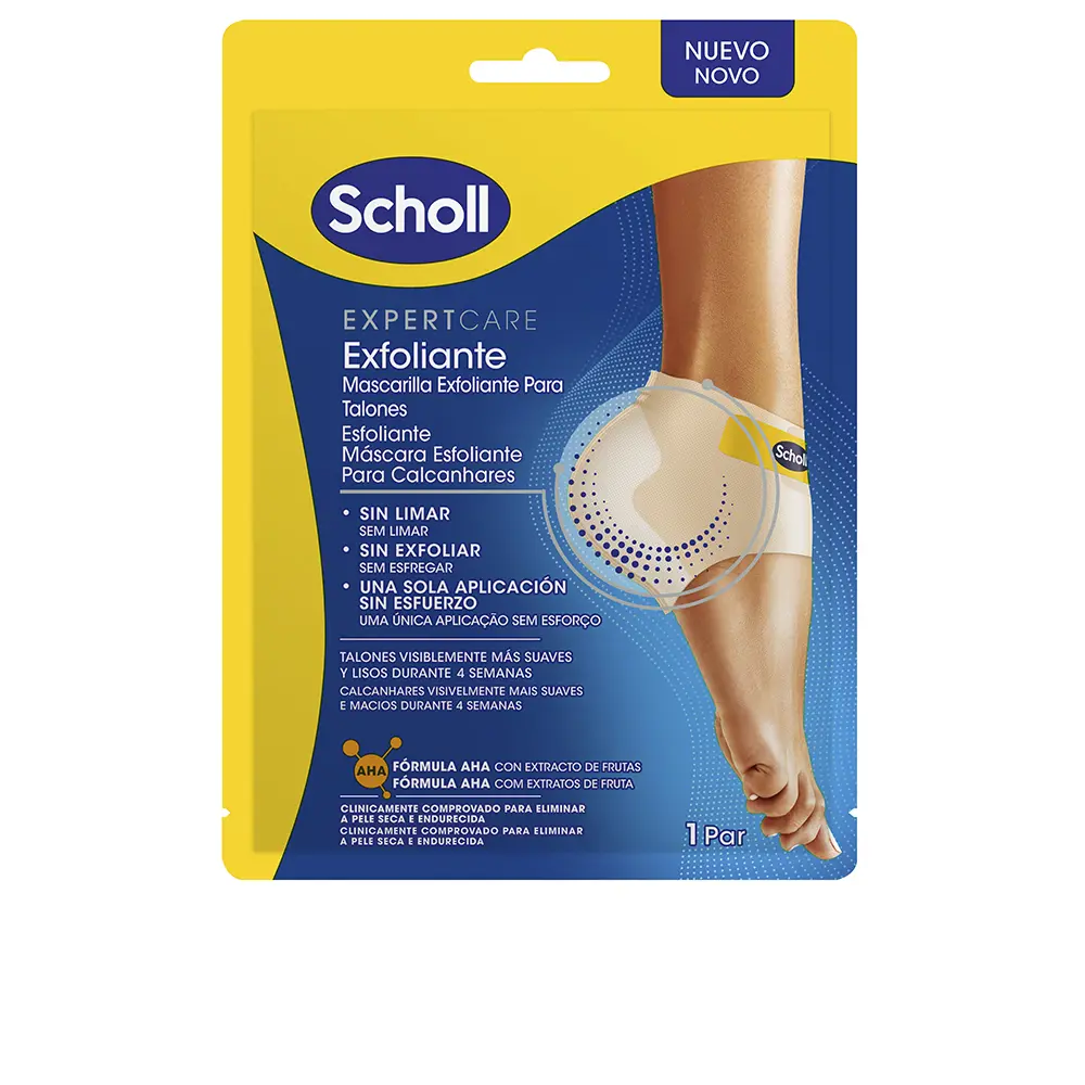 SCHOLL EXPERT CARE exfoliating mask for heels 1 u