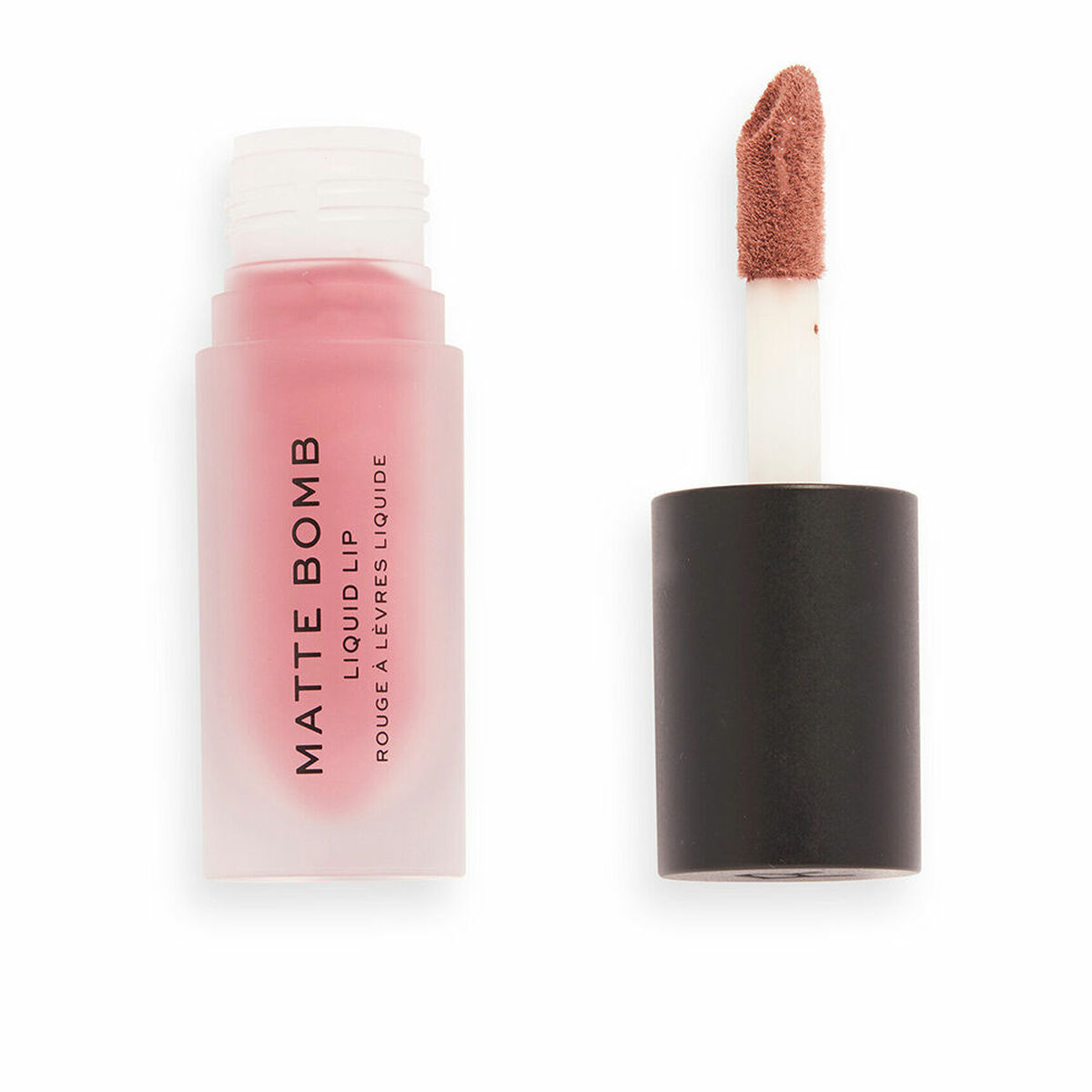 REVOLUTION MAKE UP MATTE BOMB liquid lip #delicate brown 4,60 ml