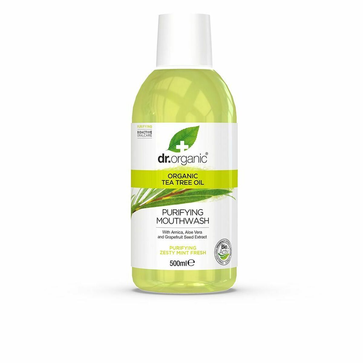 DR. ORGANIC BIOACTIVE ORGANIC tea tree enjuage bucal 500 ml