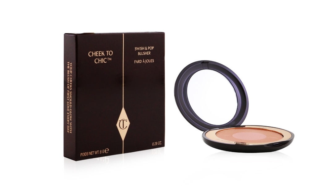 5060332320219-1.jpg Charlotte Tilbury Cheek To Chic Swish & Pop Blusher First Love 8 g - Image 1