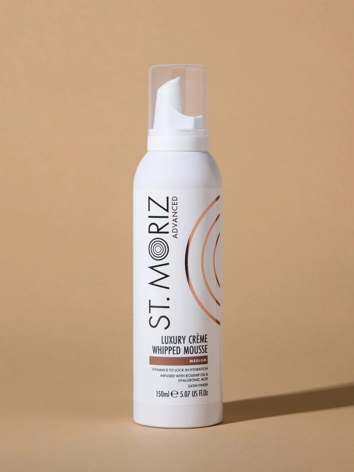 ST. MORIZ ADVANCED luxurious creamy mousse #medium 150 ml