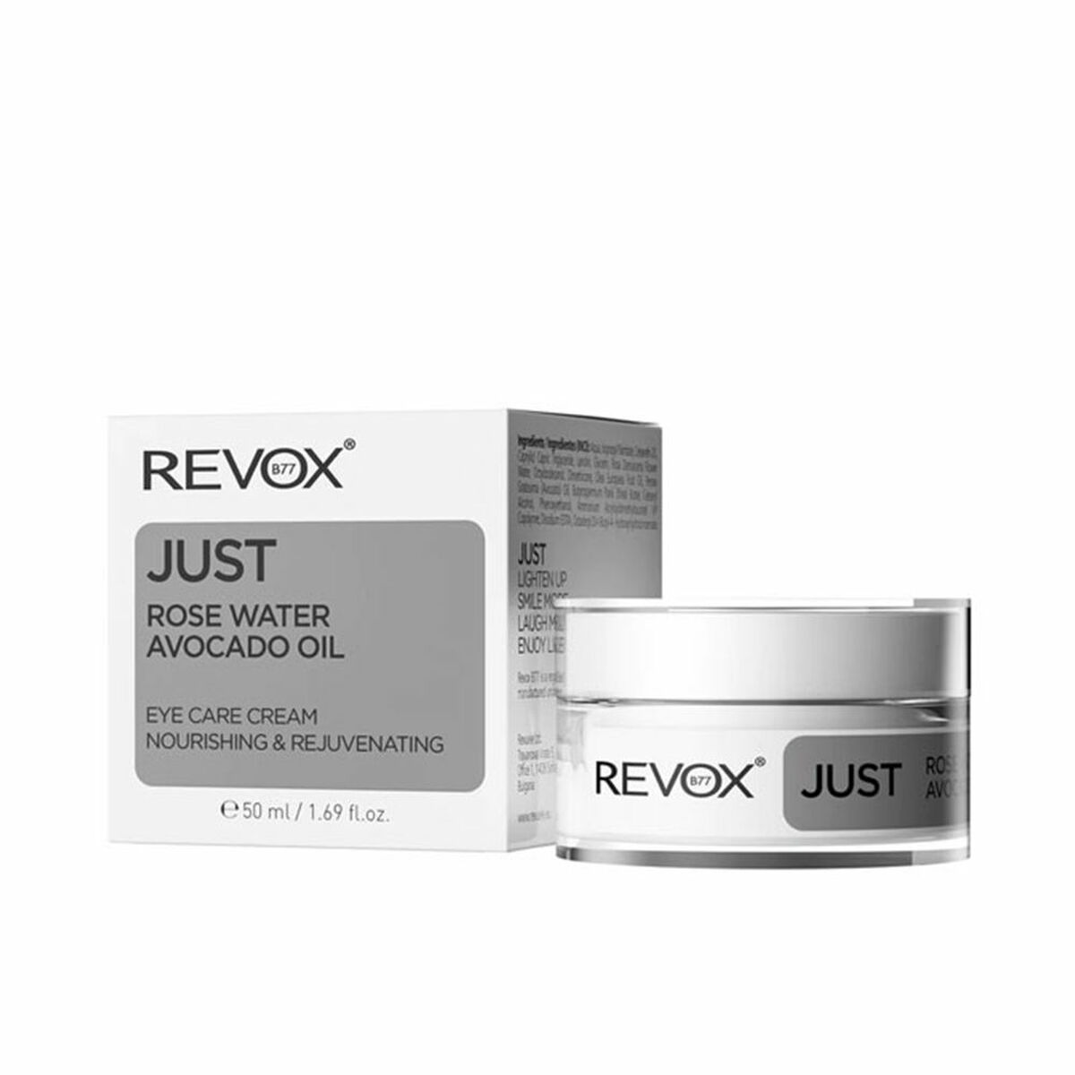 REVOX B77 JUST rose water avocado oil cream 50 ml