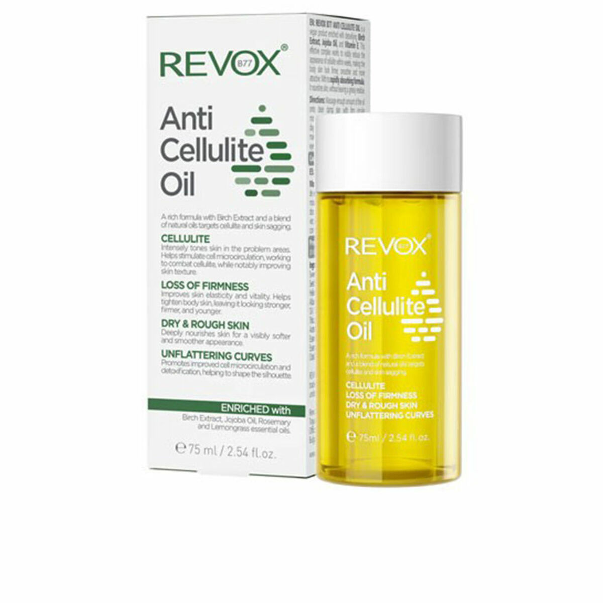 Revox Anti Cellulite Λάδι για την Κυτταρίτιδα Γλουτών 75ml
